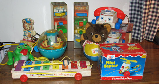 fisher price vintage toys